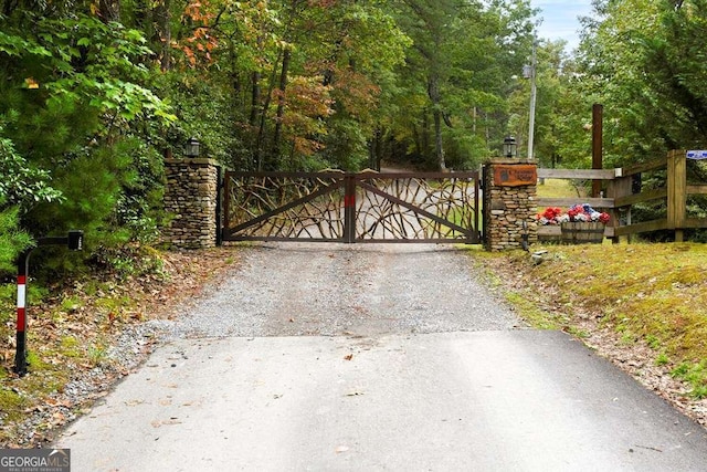 view of gate