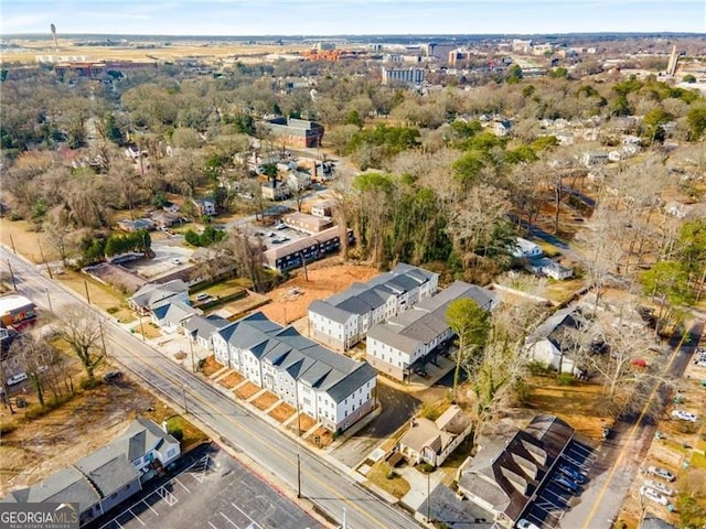 drone / aerial view