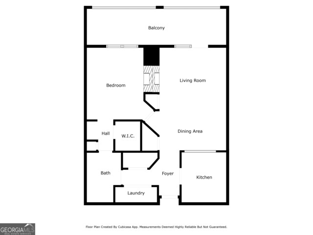 3655 Habersham Rd Unit B129, Atlanta, GA 30305 - floor plan