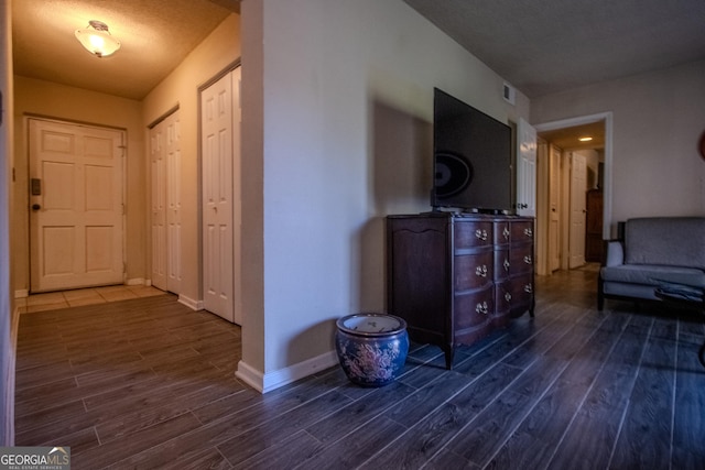 250 Little St Apt A105, Athens, GA 30605 - interior space featuring wood finished floors and baseboards