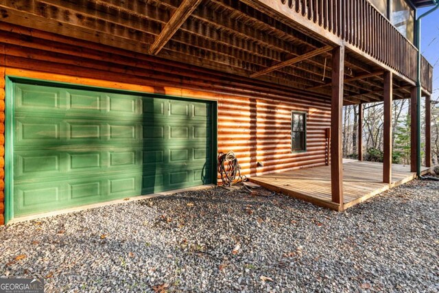 380 Oak Ridge Way, Morganton, GA 30560 - garage with driveway