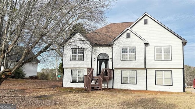 view of split foyer home