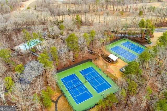 aerial view