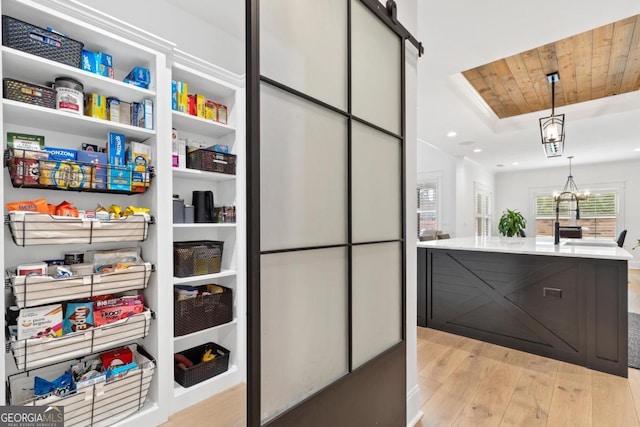 pantry featuring sink