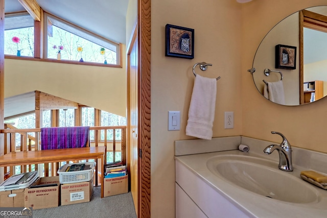 bathroom featuring a sink