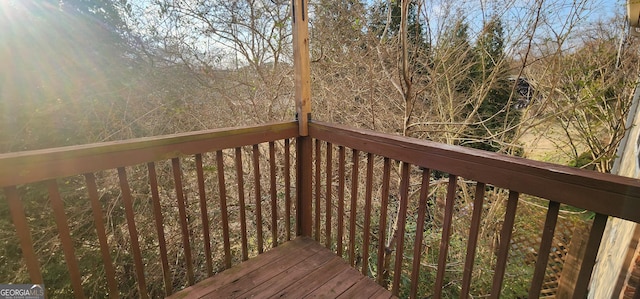 view of deck