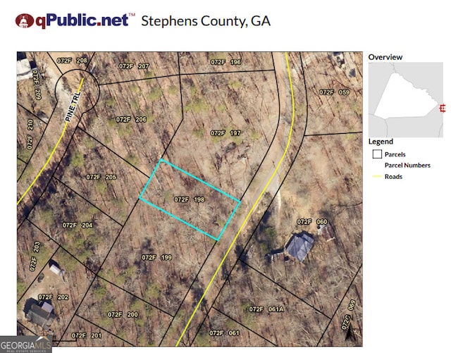 1469 Lakeside Trl, Martin GA, 30557 land for sale