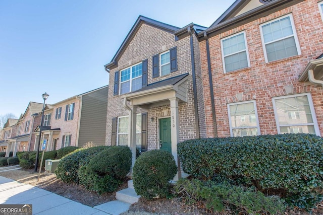 view of townhome / multi-family property