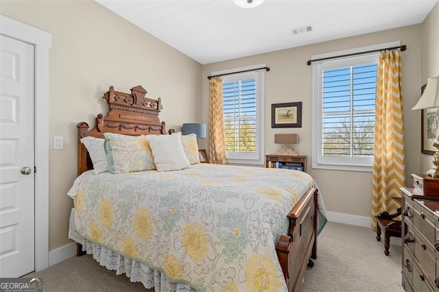 122 Brighton Blvd, Woodstock, GA 30188 - bedroom featuring visible vents, baseboards, and carpet flooring