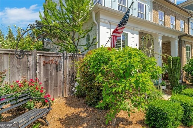 122 Brighton Blvd, Woodstock, GA 30188 - view of property exterior featuring fence
