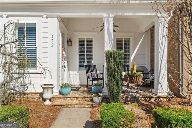 122 Brighton Blvd, Woodstock, GA 30188 - entrance to property with a porch