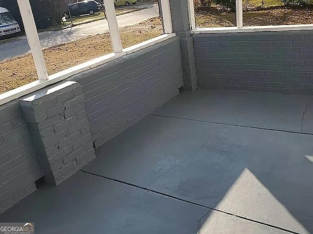 749 Grenada Ter, Macon, GA 31206 - view of unfurnished sunroom