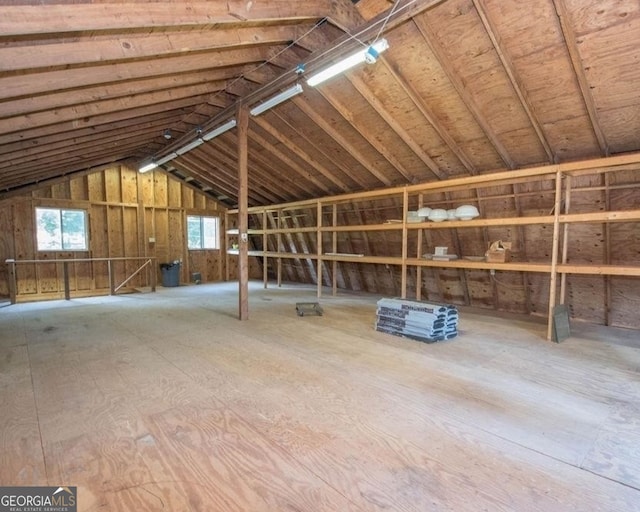 interior space featuring a wealth of natural light