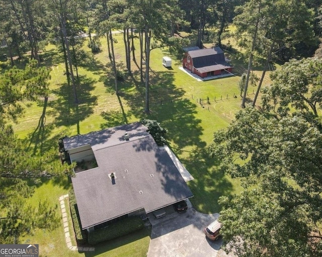 aerial view