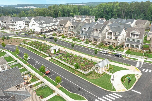 578 Brashy St, Woodstock, GA 30188 - bird's eye view