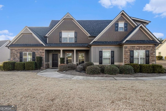 view of craftsman inspired home