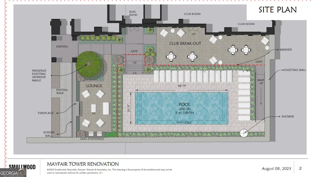 view of layout