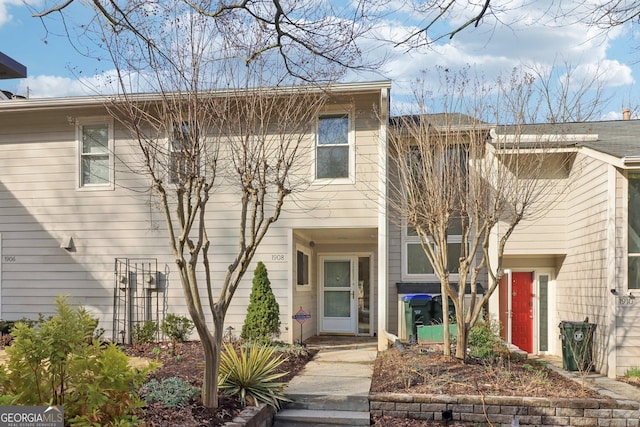 view of townhome / multi-family property