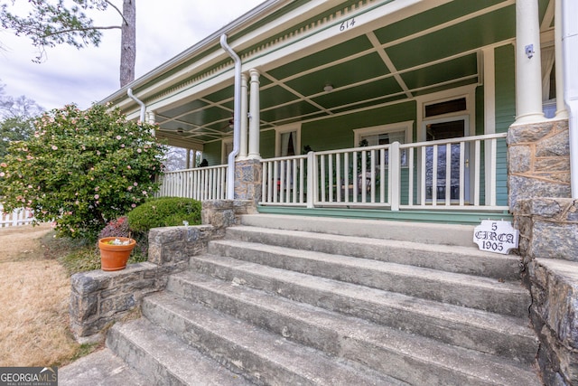 view of property entrance