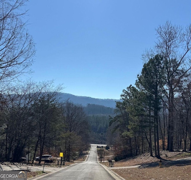 view of road