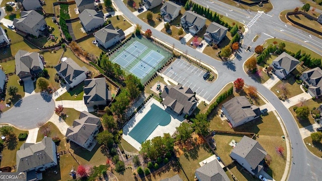 3890 Pleasant Woods Dr, Cumming, GA 30028 - bird's eye view featuring a residential view
