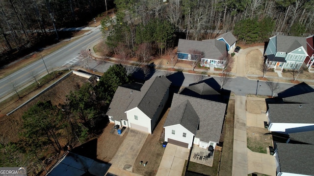 aerial view