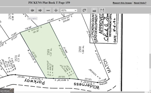 2569 Wilderness Pkwy, Jasper GA, 30143 land for sale