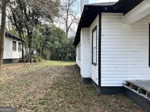 view of home's exterior