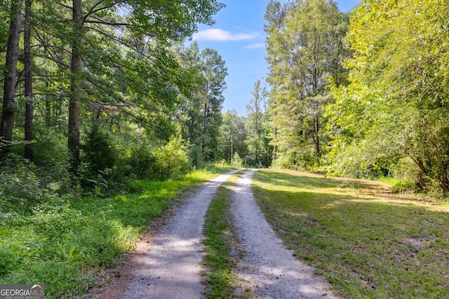 view of road