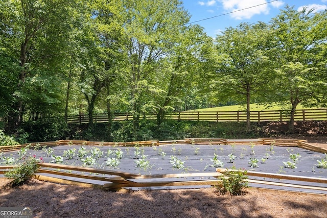 view of pool