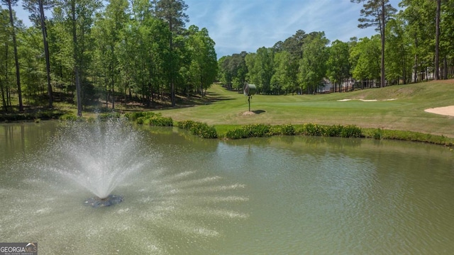 property view of water