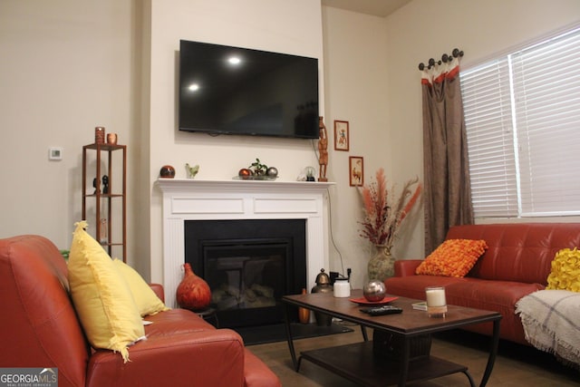 view of living room