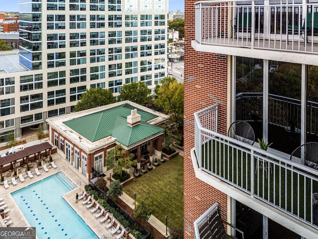 exterior space with a patio