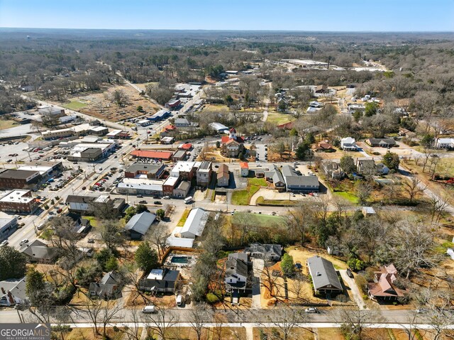 drone / aerial view