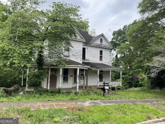 108 E 10th St SW, Rome, GA 30161 - view of front of house with covered porch