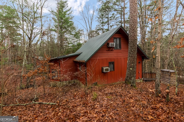 view of property exterior