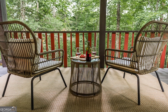 30 Cheyenne Trl, Blue Ridge, GA 30513 - view of balcony