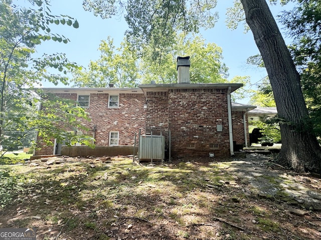 view of rear view of house