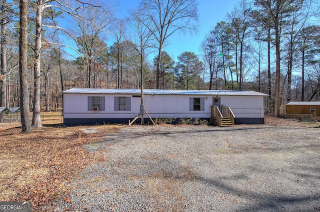 view of manufactured / mobile home