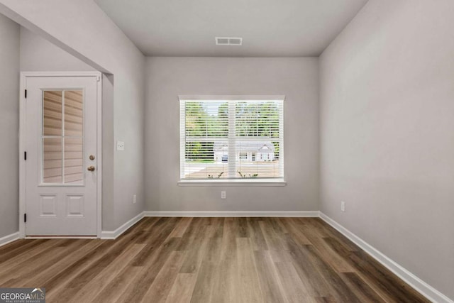 65 Patterson Dr, Franklin, GA 30217 - unfurnished room with wood finished floors and baseboards
