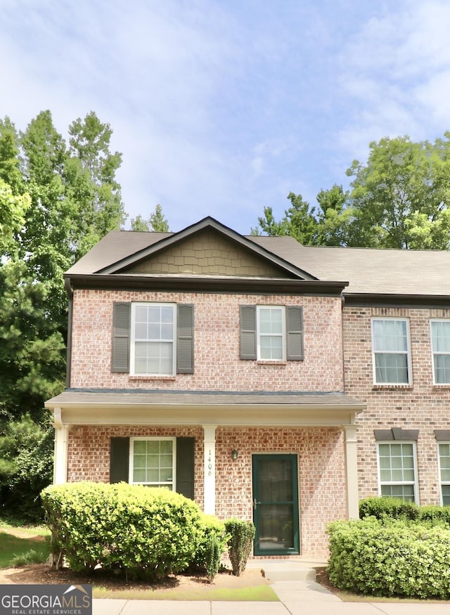 view of townhome / multi-family property