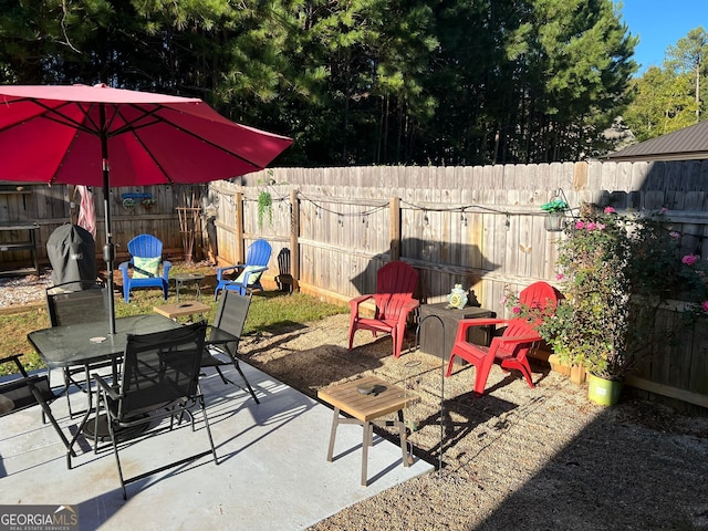 view of patio / terrace