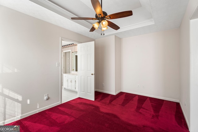123 Stratmore Pl, Stockbridge, GA 30281 - carpeted empty room with baseboards and a ceiling fan