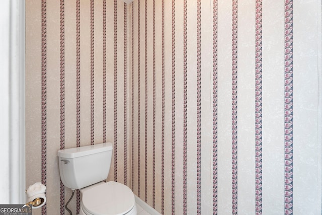 bathroom with toilet
