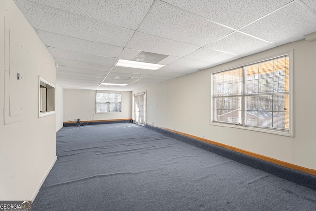 123 Stratmore Pl, Stockbridge, GA 30281 - empty room with a paneled ceiling and carpet