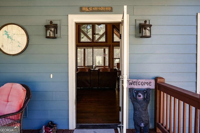 view of property entrance