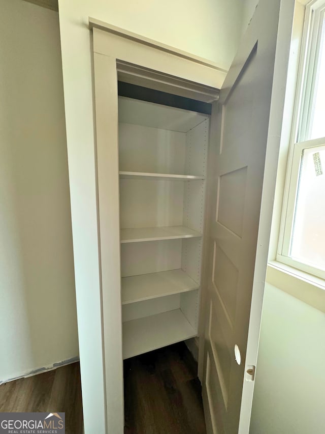 view of closet