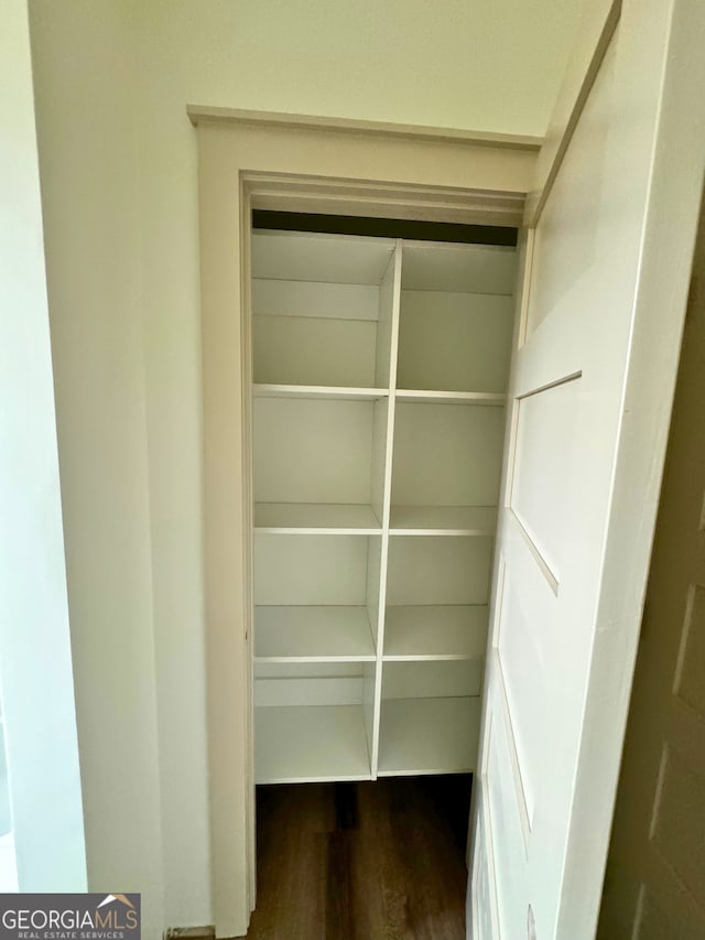 view of closet