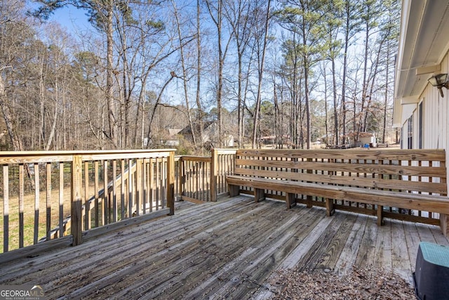 view of deck