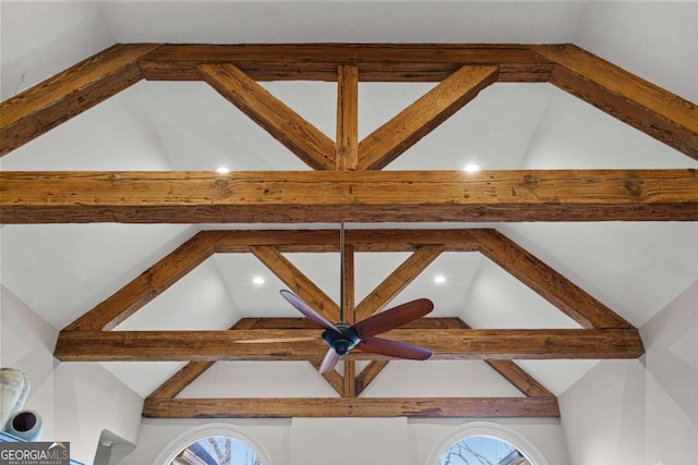 4080 Ryckeley Dr, Gainesville, GA 30504 - interior details with beamed ceiling
